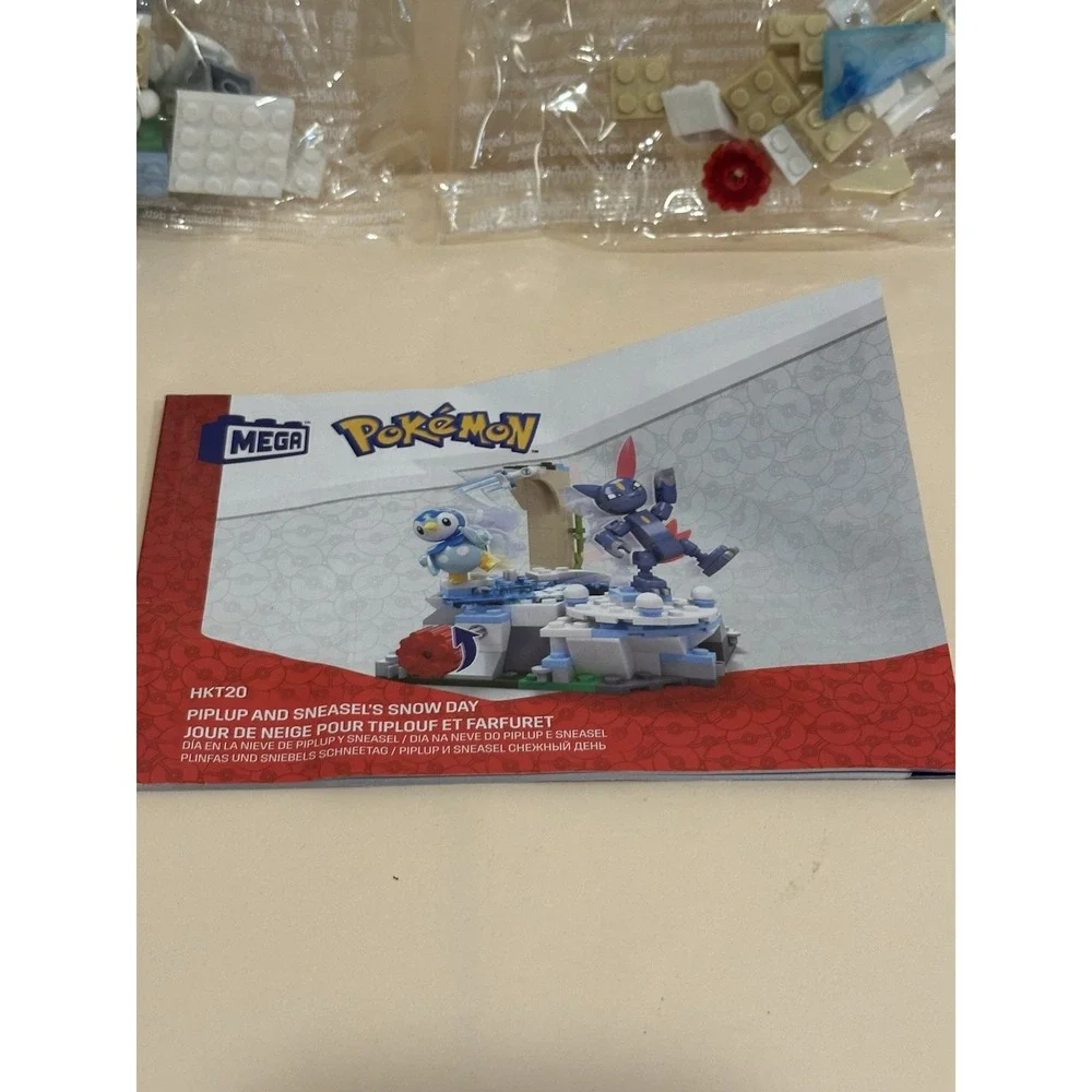 Mega Pokemon Piplup And Sneasels Set (‎ Not Complete)